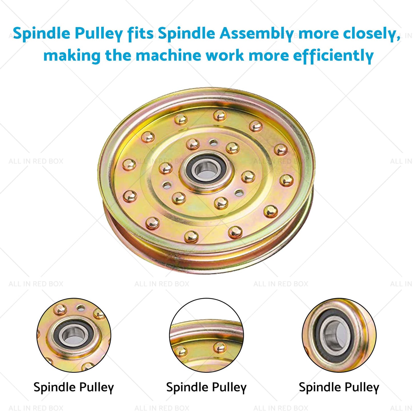 116-4667  or  132-9424 Deck Steel Flat Idler Pulley Suitable for Toro Z Master-2
