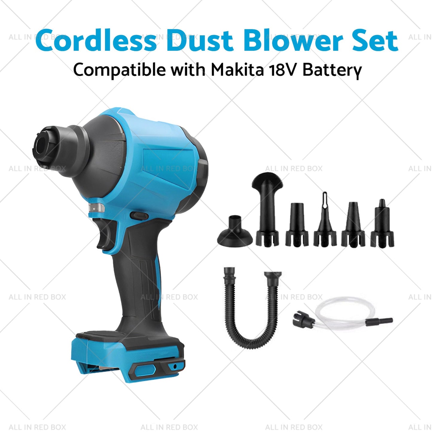For Makita 18V Battery Cordless Air Duster Dust Blower Inflator Vacuum Cleaner-3