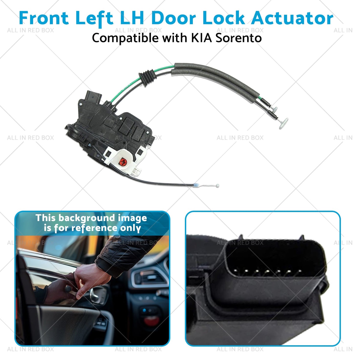 813102P000 Front Left LH Door Lock Actuator Suitable for KIA Sorento 2011-2015-3