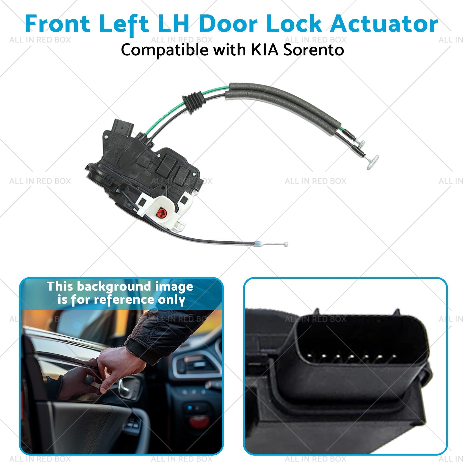 813102P000 Front Left LH Door Lock Actuator Suitable for KIA Sorento 2011-2015-3