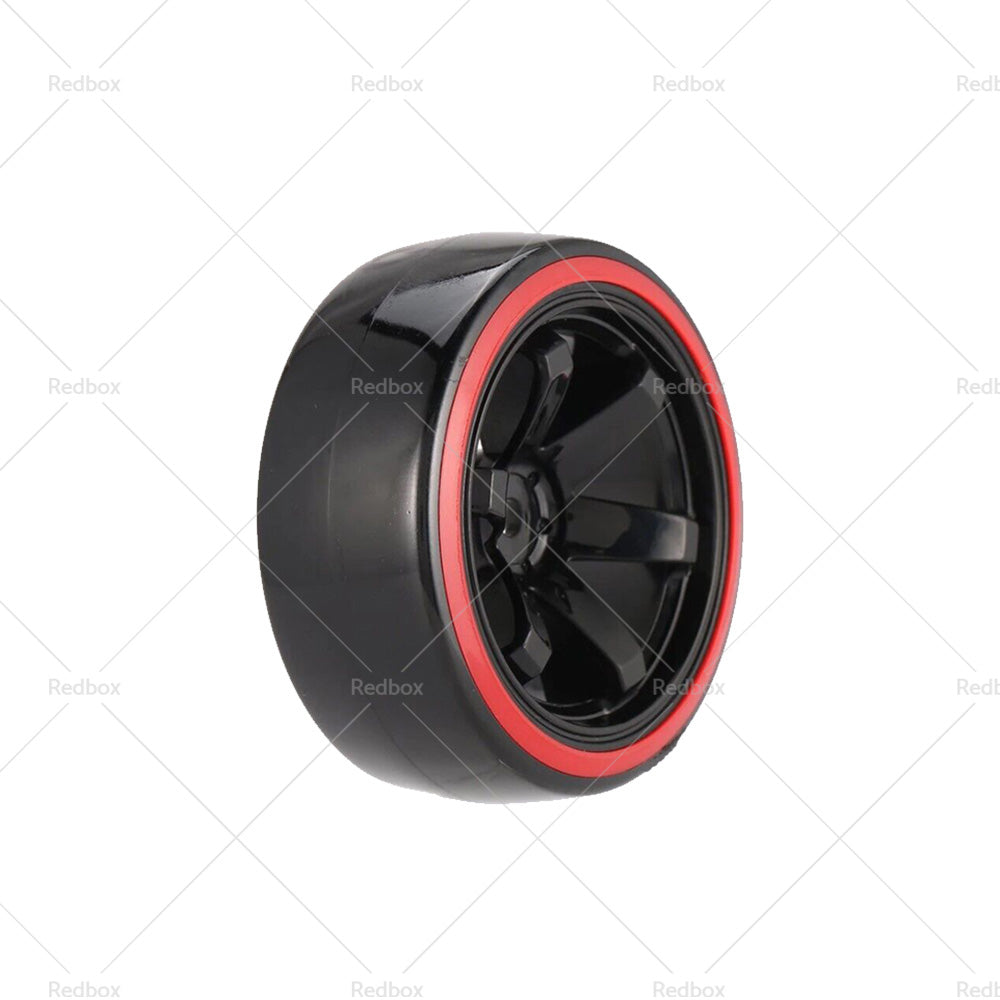 Suitable for Drifting 1 10 RC Drift Cars 4PCS Hard Plastic Rim Tyre Tire Wheel-4