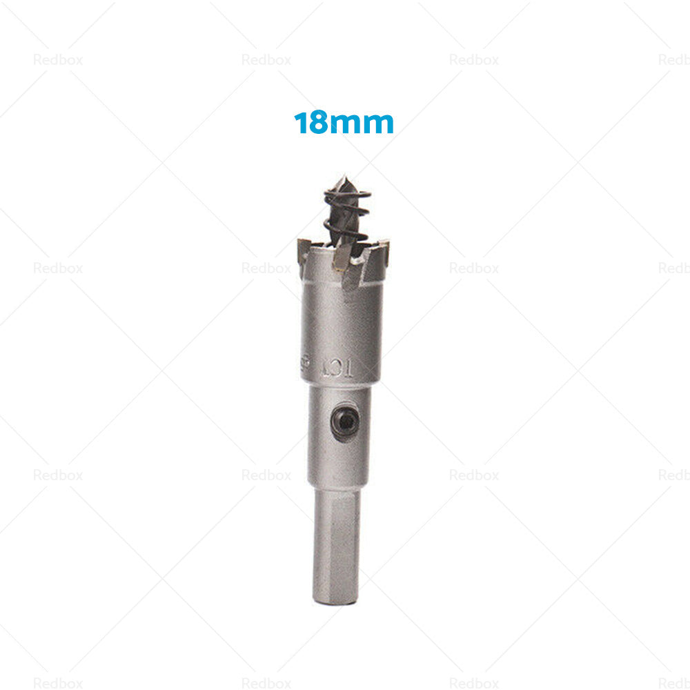 TCT Carbide Tip Hole Saw Carbide Metal Drill Bit Stainless Steel Cutter 16-53mm-6