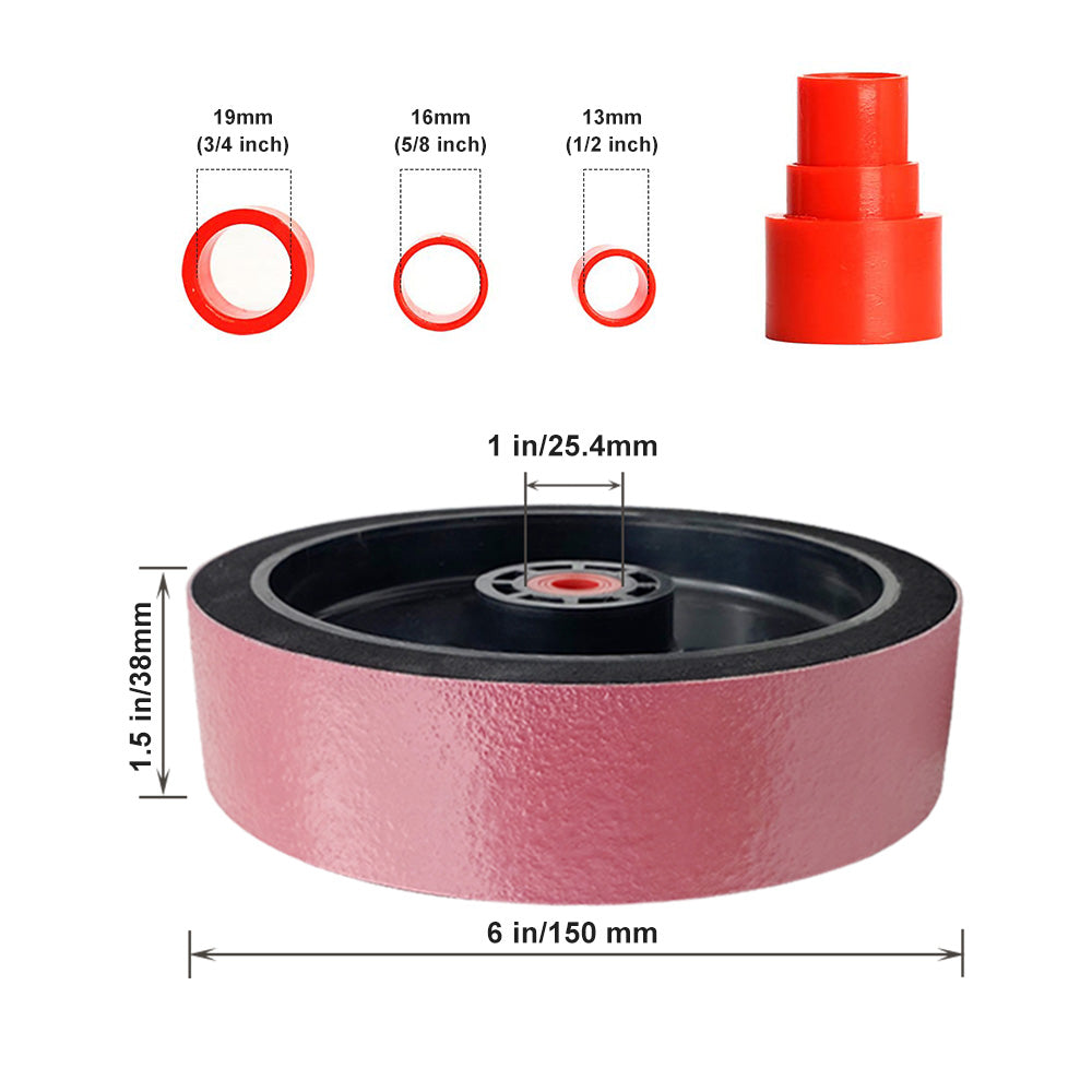 SOFT DIAMOND RESIN WHEELS 8  x 2  inch best quality Lapidary diamond tool SALE-2