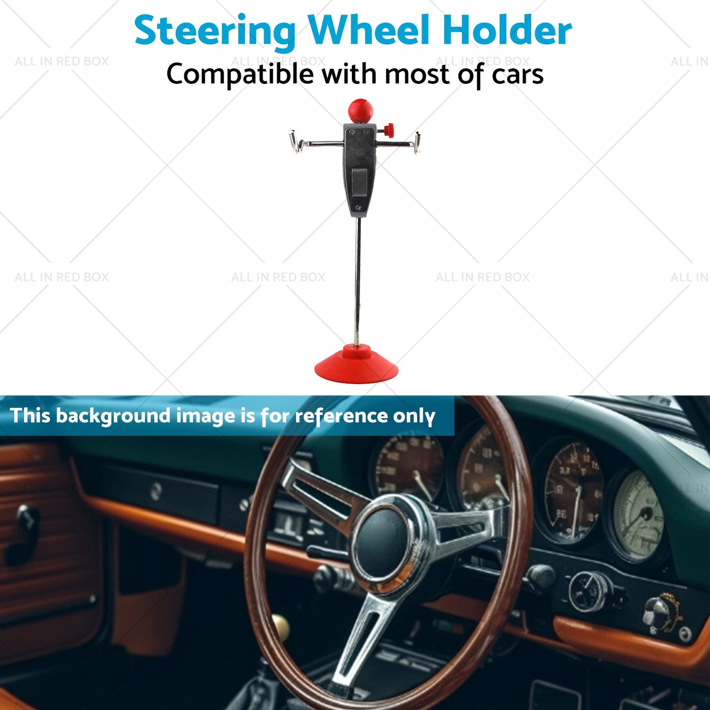 Steering Wheel Holder Stand Tool Car Auto Alignment Rack Truck Van-3