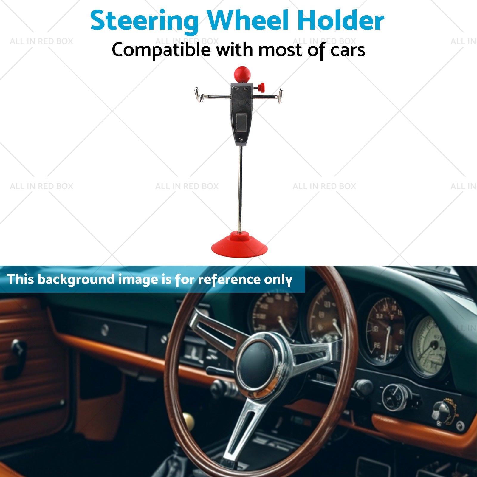 Steering Wheel Holder Stand Tool Car Auto Alignment Rack Truck Van-3