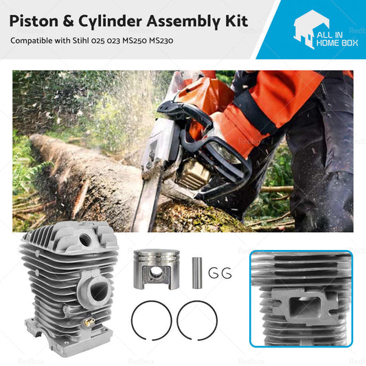 Piston  and  Cylinder Assembly Kit Suitable for Stihl 025 023 MS250 MS230 42. 5mm-0