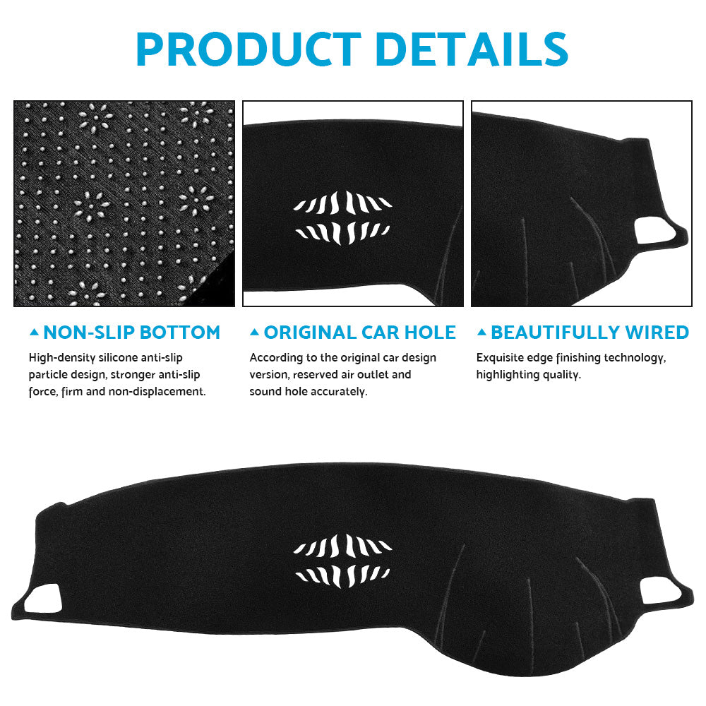 Dash Mat Suitable For BMW X5 E70 Series 2007-2013 Non-HUD Dashboard Cover Non-Slip-3