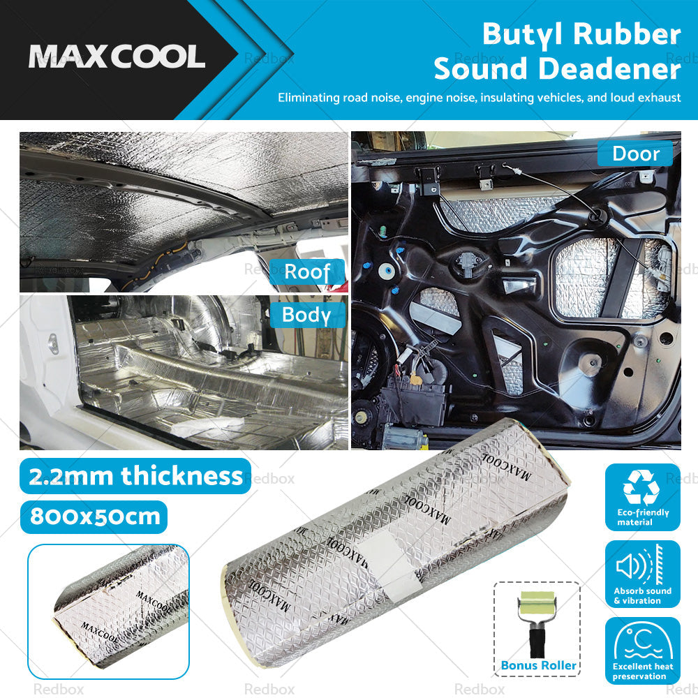 Car Butyl Rubber Sound Deadener Proofing Roll Insulation Self Adhesive-0