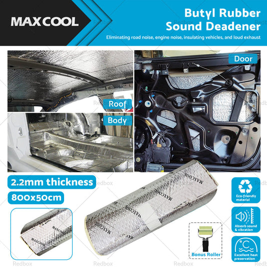 Car Butyl Rubber Sound Deadener Proofing Roll Insulation Self Adhesive-0