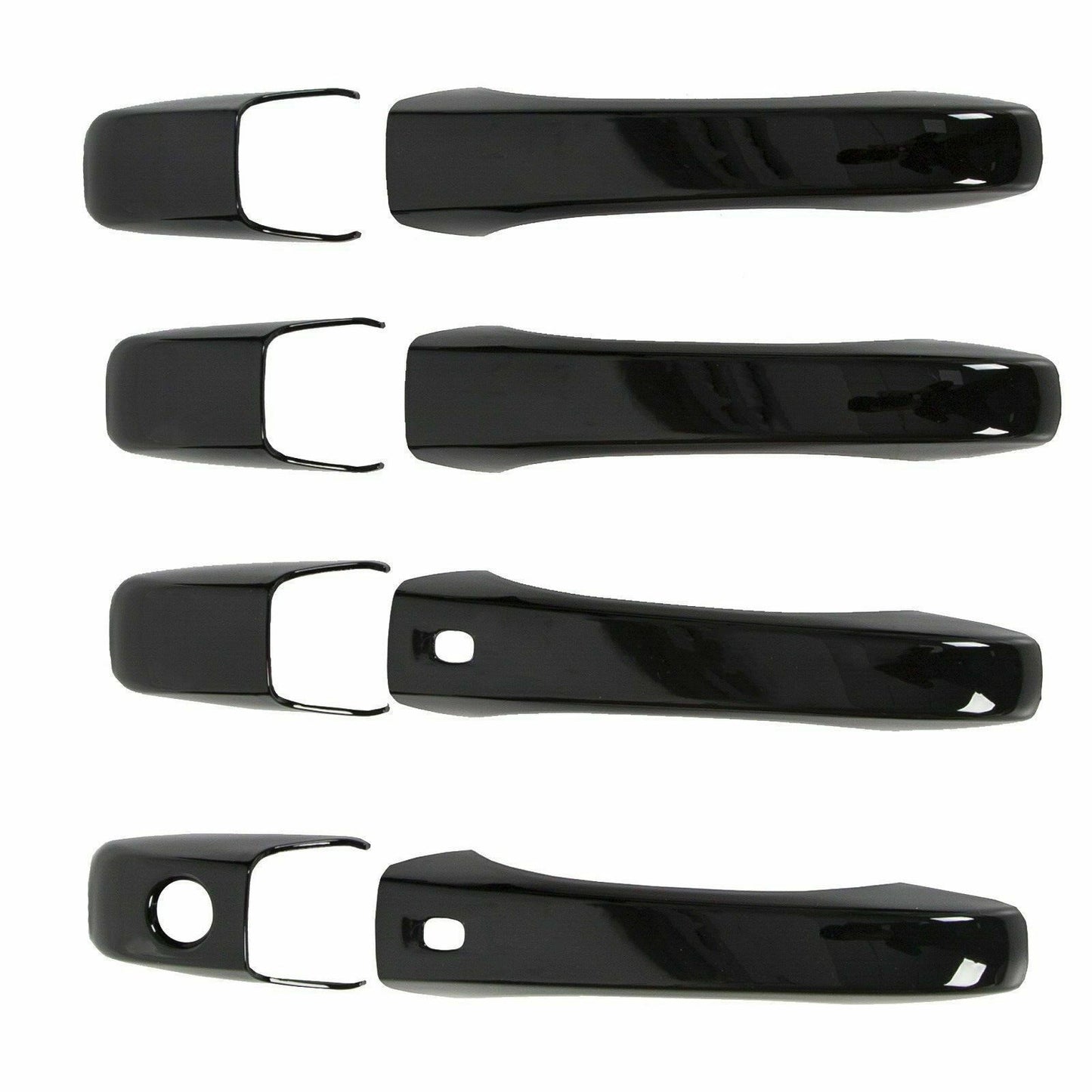 8x Exterior Door Handle Covers Trim Suitable For Jeep Grand Cherokee / Chrysler-4