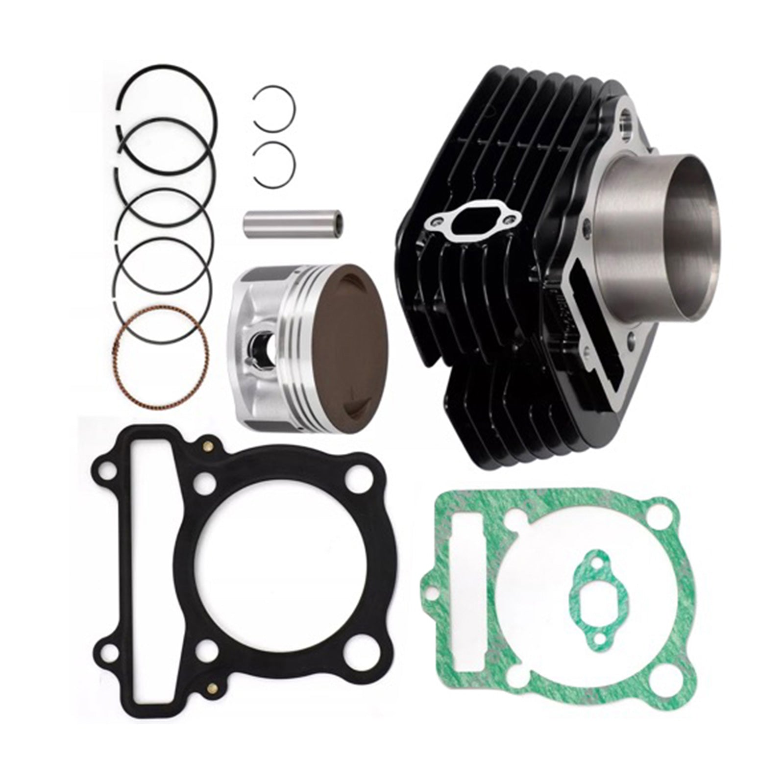 Cylinder Piston Gasket Top End Kit Suitable For Yamaha Big Bear 350 2x4 / 4x4-0