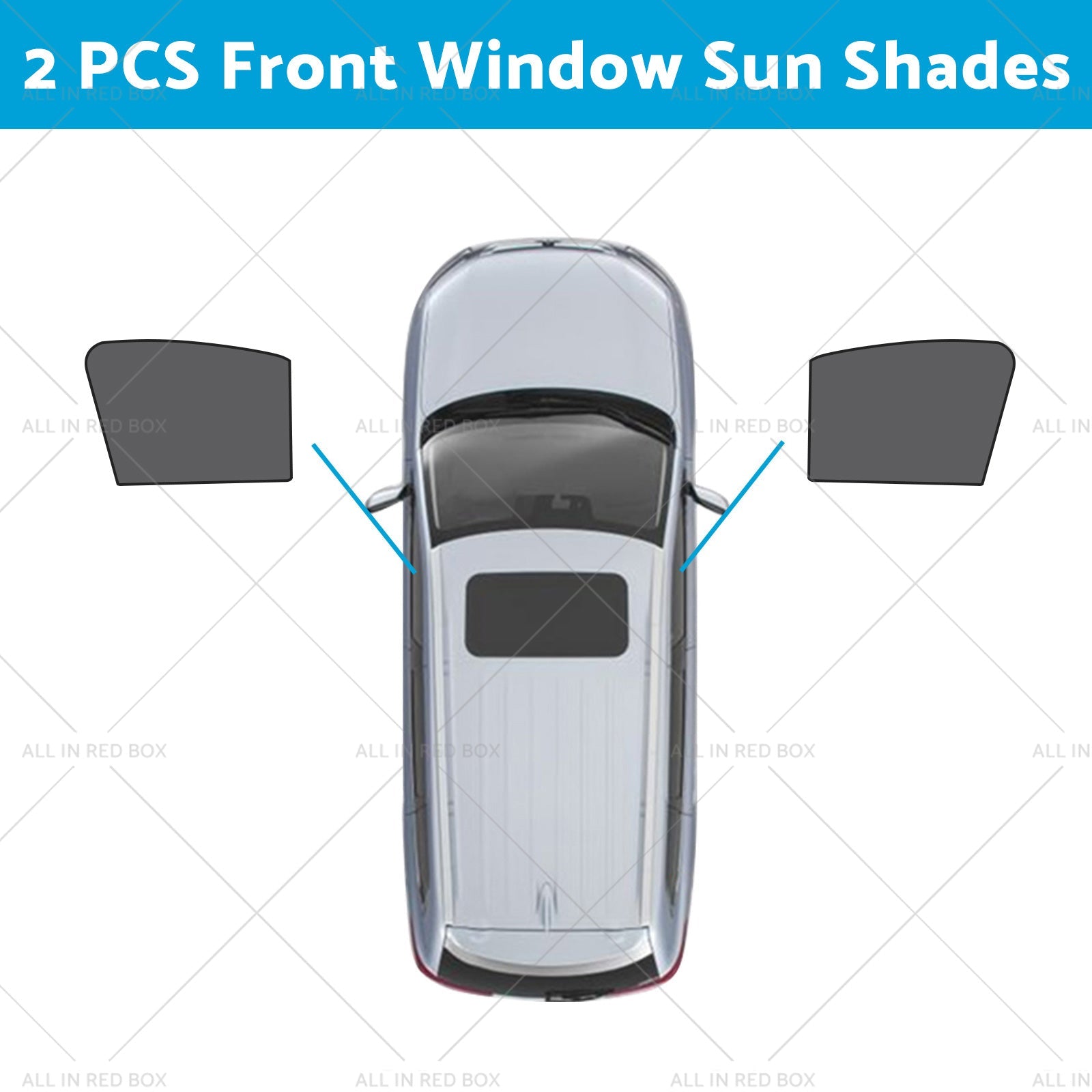 Front Rear Port Window Magnetic Mesh Sun Shade Suitable for Toyota Corolla Cross-5