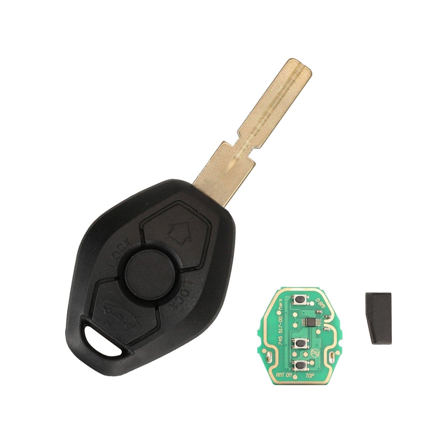 Complete Remote Key Suitable for BMW 3 5 7 X3 Z3 Z4 X5 525 525i 325 325i E38 E39-2