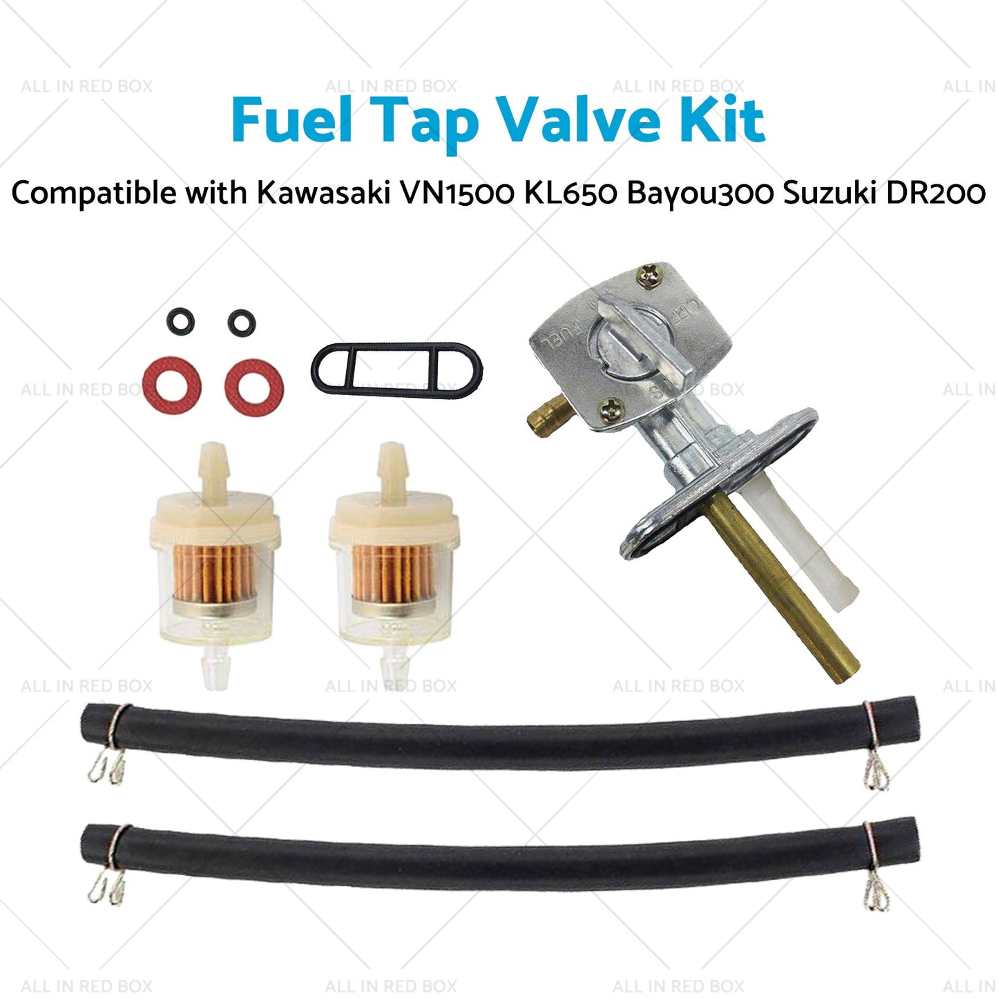 5 16'' Fuel Valve Switch Petcock For Kawasaki VN1500 KL650 Bayou300 Suzuki DR200-3