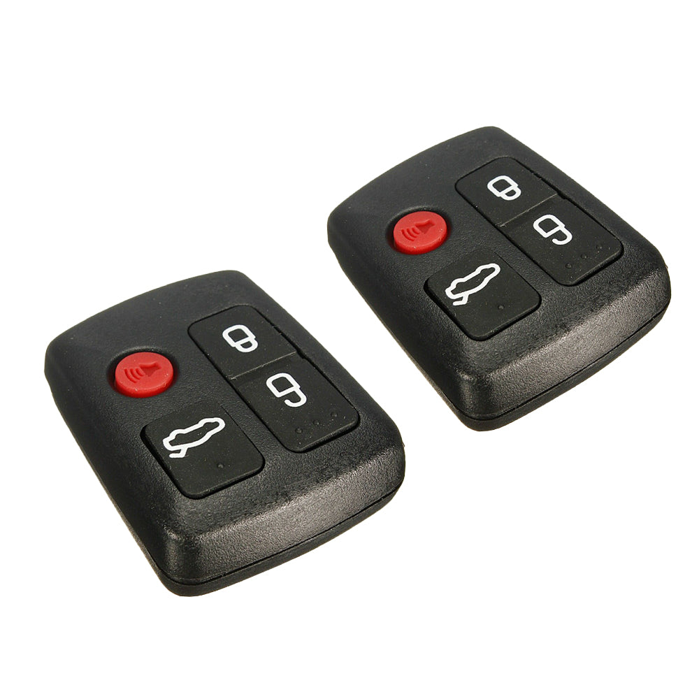 2x 4-Button 433MHz Remote Car Key Suitable For Ford Territory SX, XR6, XR8, Falcon BA / BF-0