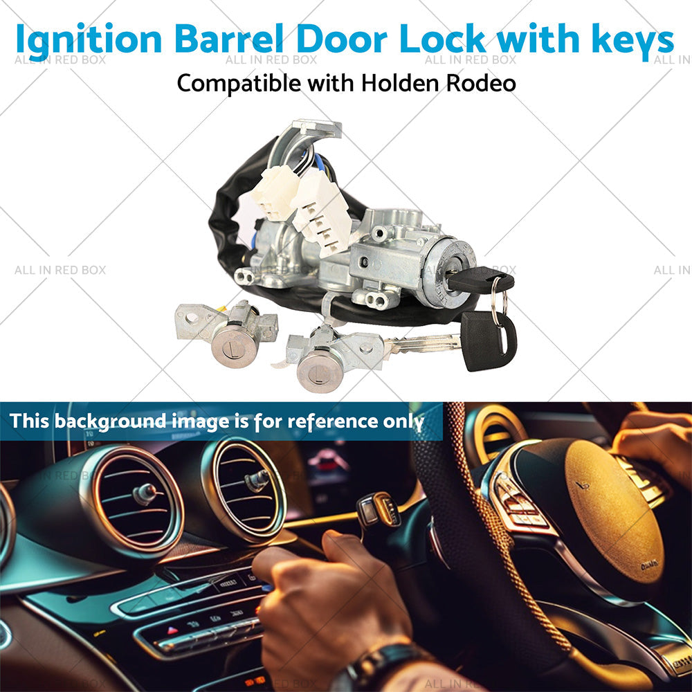 Ignition Barrel Housing and Door Locks Suitable for Holden Rodeo RA 03-08 KEYED ALIK-4