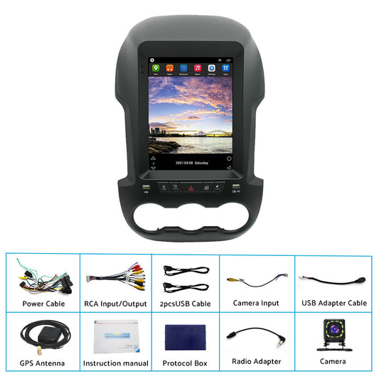 2+32GB Android 11 Apple Carplay Radio GPS Head Unit Suitable For Ford Ranger PX-1