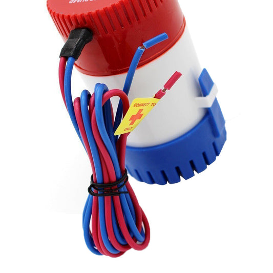 12V 750GPH Electric Submersible Bilge Water Pump Suitable For Marine Yacht Boat-0