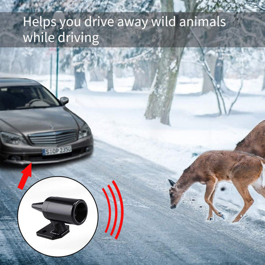 2 Pair Sonic Animal Repellers Suitable For Car Truck Bus RV Roo Kangaroo Shoo Whistle-1
