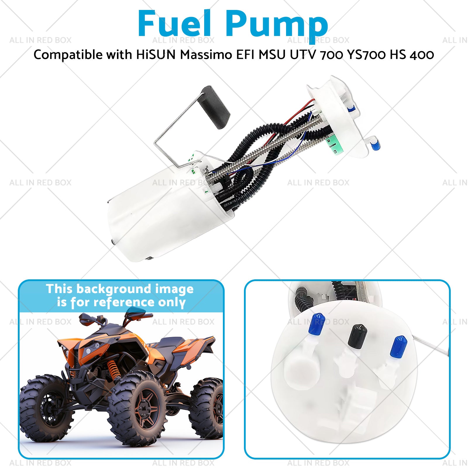 Fuel Pump Suitablefor HiSUN Massimo EFI MSU UTV 700 YS700 HS 400 800 UTV 500 MSU-3