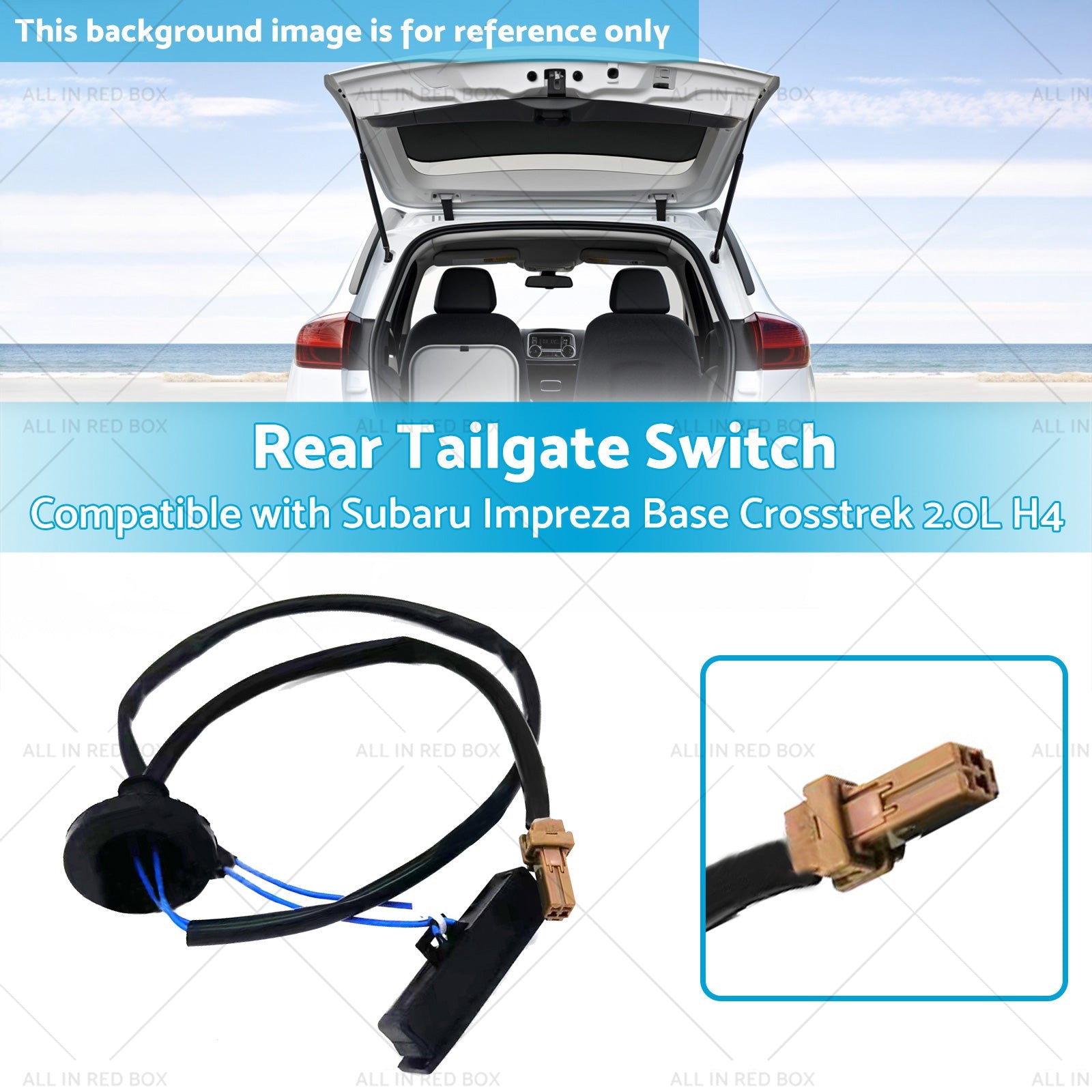Rear Tailgate Switch Suitable for Subaru Impreza Base Crosstrek 2. 0L H4 12-17-2