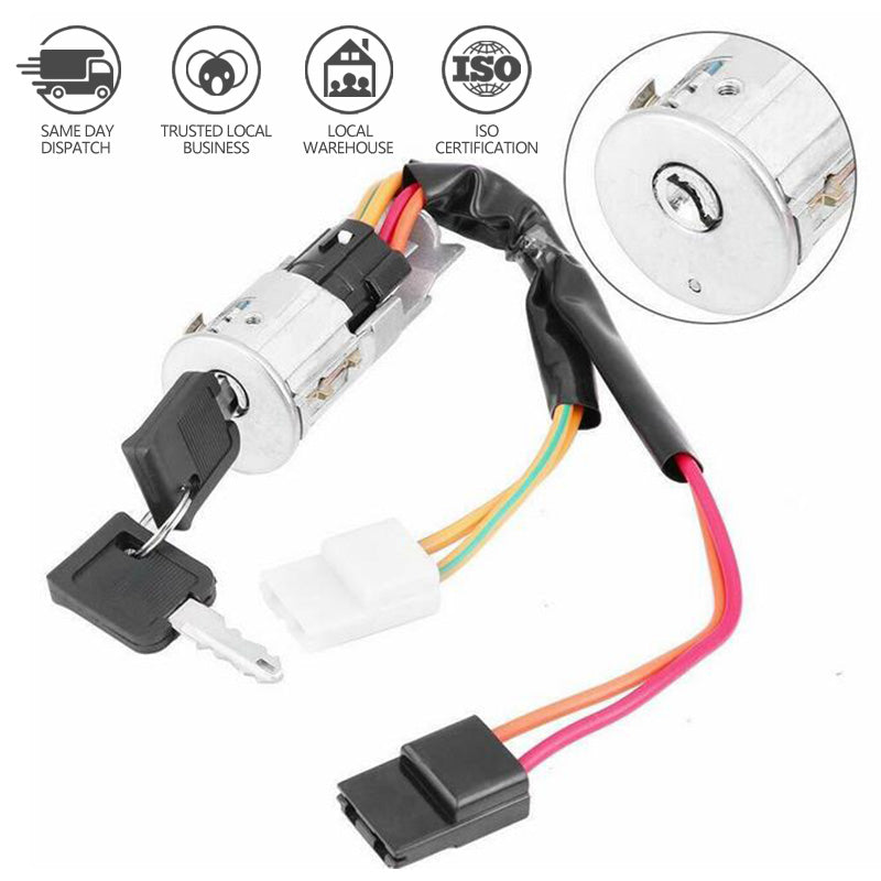 Ignition Lock Barrel Switch  Key For Vauxhall Opel Vivaro Renault Master Trafic-2