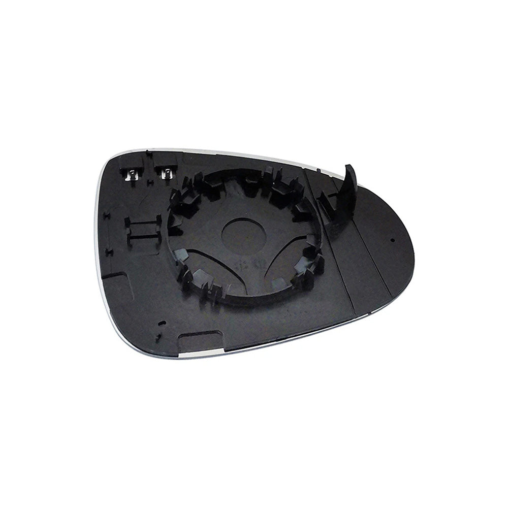 Left Heated Convex Mirror Glass with Base Suitable For VW Touareg 7P 2011–2018-1