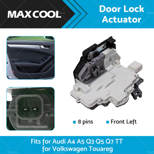8J2837015A Front Left Door Lock Actuator Right Hand Drive For Audi A4 A5 Q3 TT-0