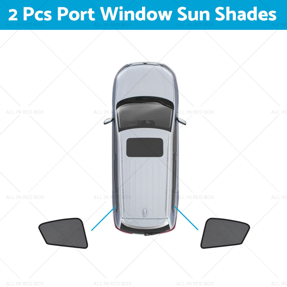 Car Window Sun Shades Suitable for LDV D90 2017-2023 Rear Magnetic Blind Mesh-5