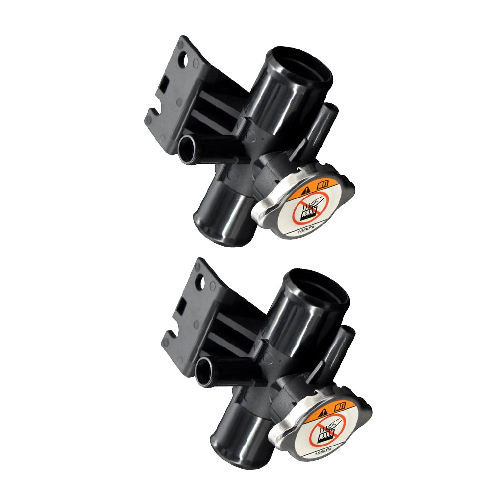 2x Radiator Coolant Filler Neck With Cap Suitable For Mitsubishi Lancer / Outlander Sport-2