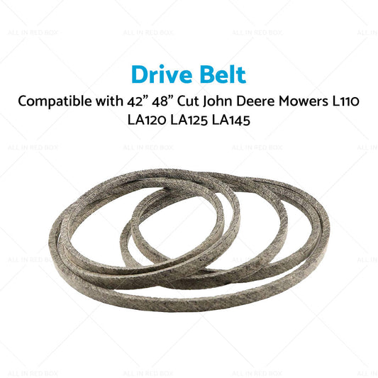 Drive Belt Suitable For 42 inch  48 inch  Cut John Deere Mowers L110 LA120 LA125 LA145-1