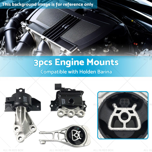 3PCS Engine Mount Suitable For Holden Barina TM 1. 6L F16D4 2011-2019-1