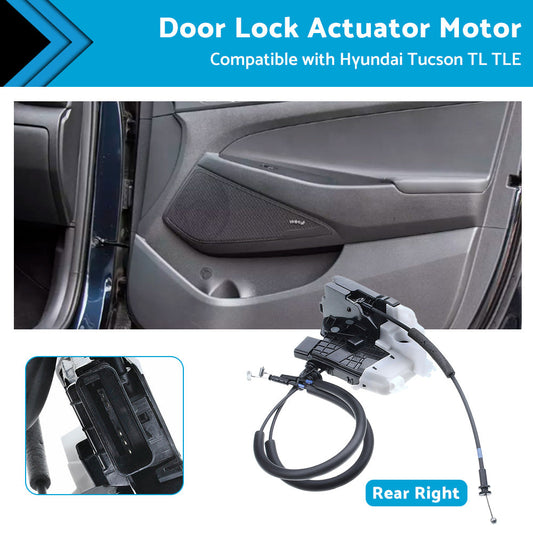 Rear Right Door Lock Actuator Motor Suitable for Hyundai Tucson TL TLE 2015-2021-0