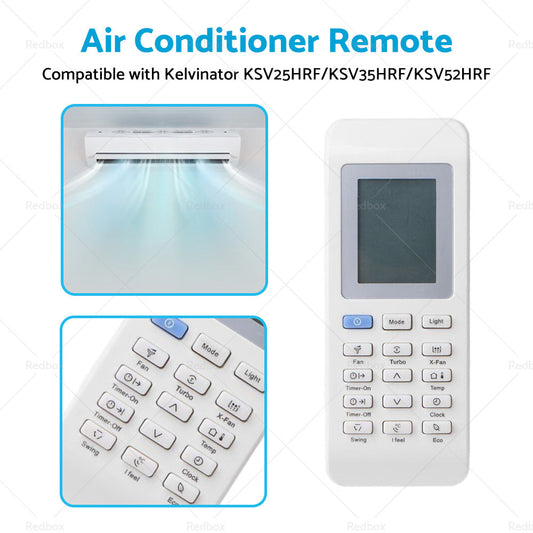 Air Conditioner Remote Suitable for Kelvinator KSV25HRF KSV35HRF KSV52HRF-1