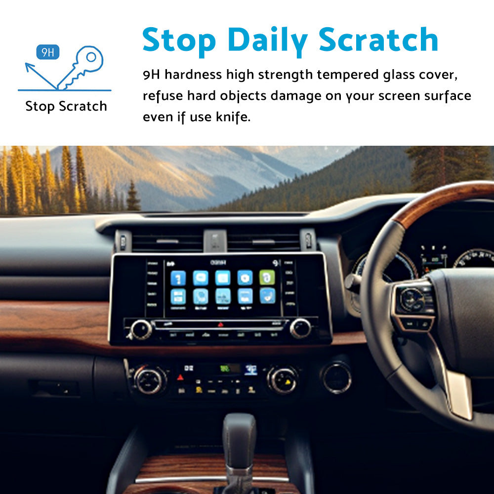 Suitable For LandCruiser Prado 21-23 Car Touchscreen Protector Tempered Glass-4