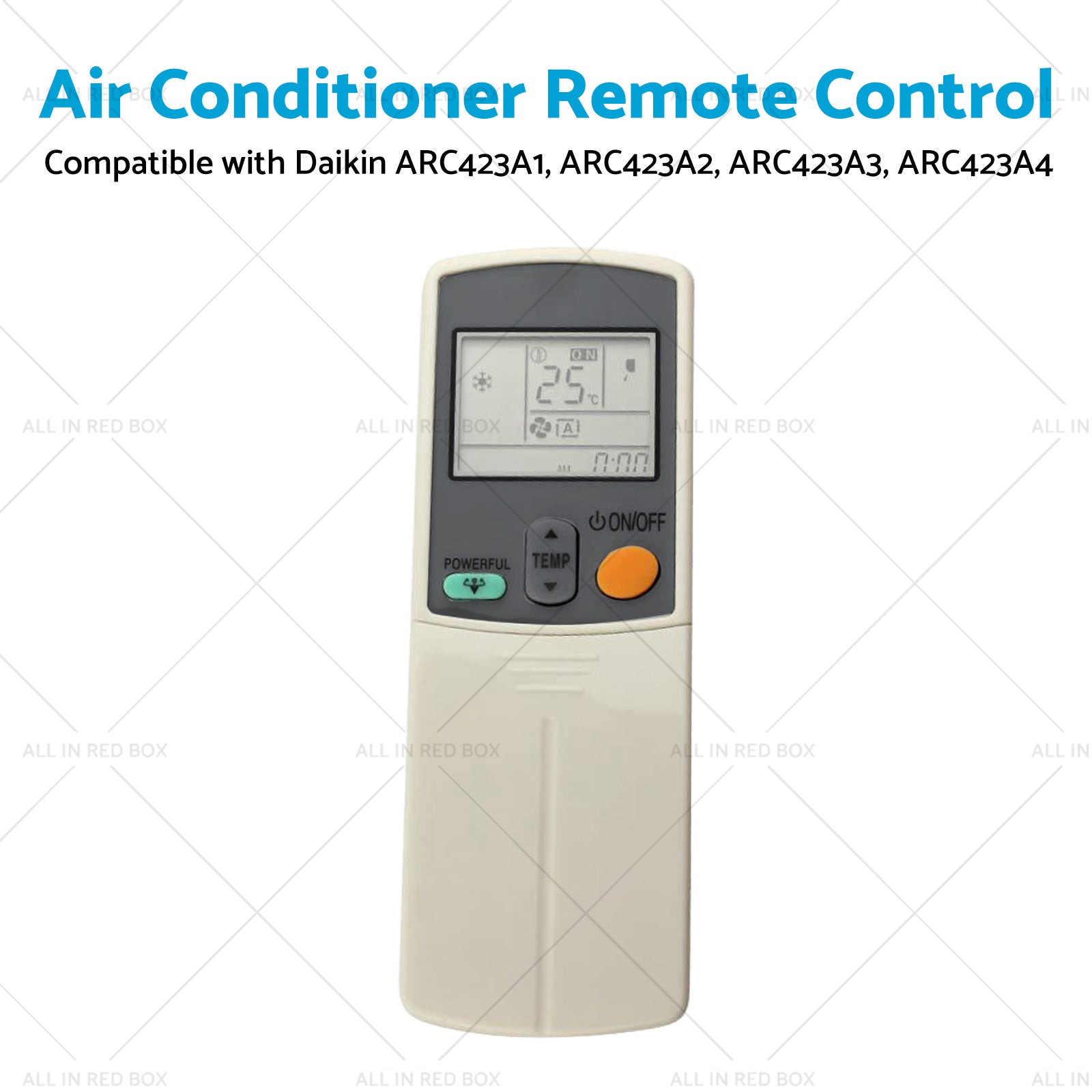 Air Conditioner Remote Control Suitable for Daikin ARC417A3 ARC417A14 ARC417A15-2