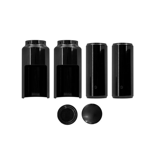 Black Fork Cover Set For Harley Softail M8 Street Bob 2018-2022 Full-0