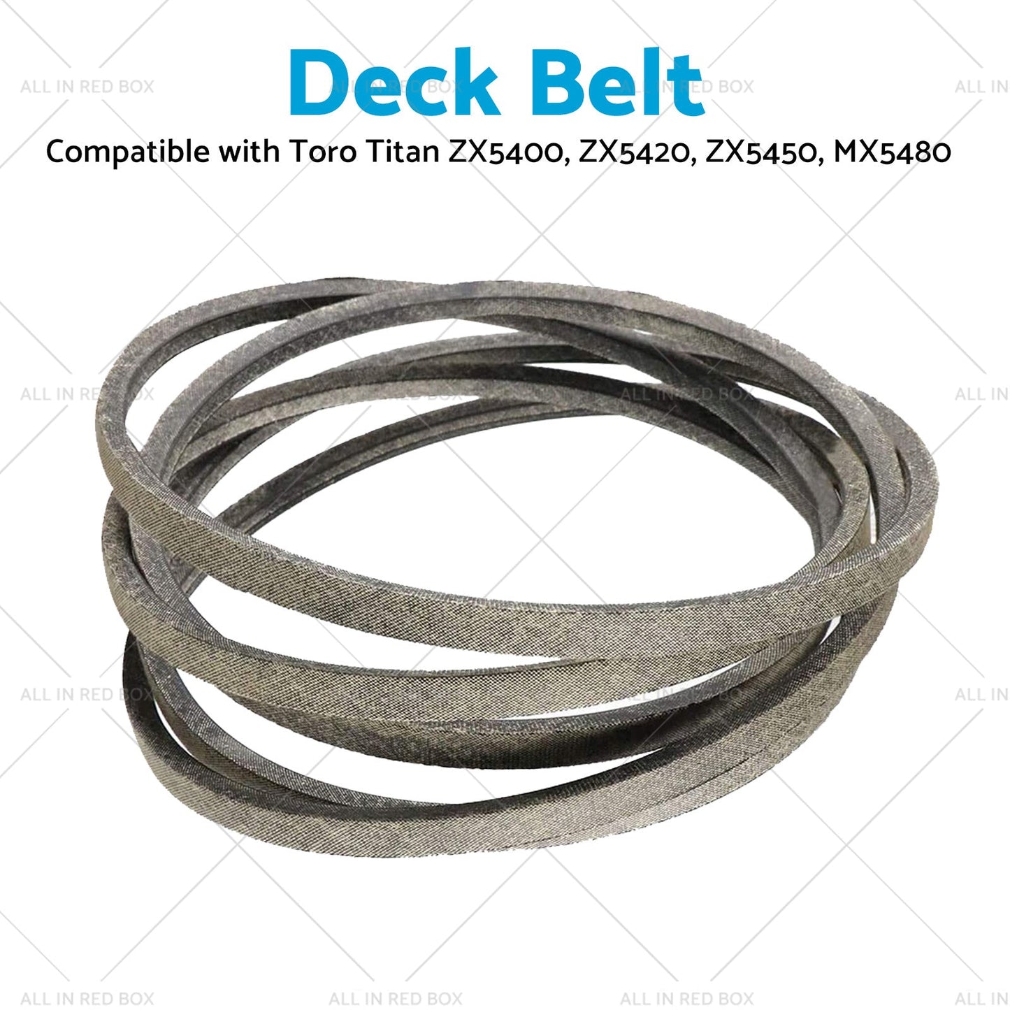 Cutter Deck Belt Suitable For Toro 133-1167 ZX5400 ZX5420 MX5480 MX5400 MX5420-1