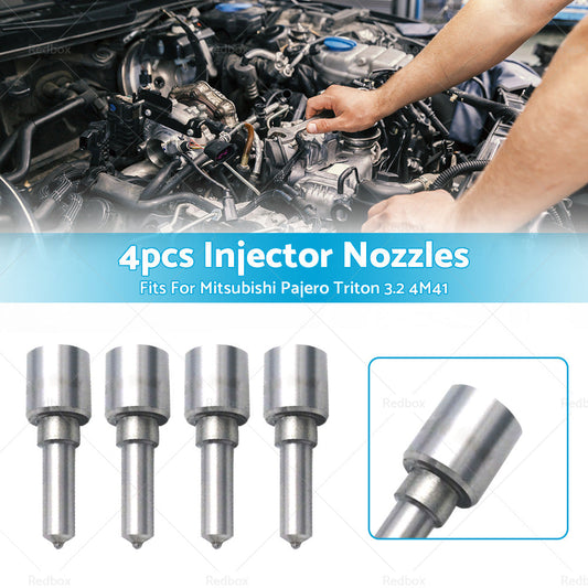 4 PCS Injector Nozzle For Mitsubishi Pajero 00-16 Triton 06-09 4M41 DLLA148PN283-0