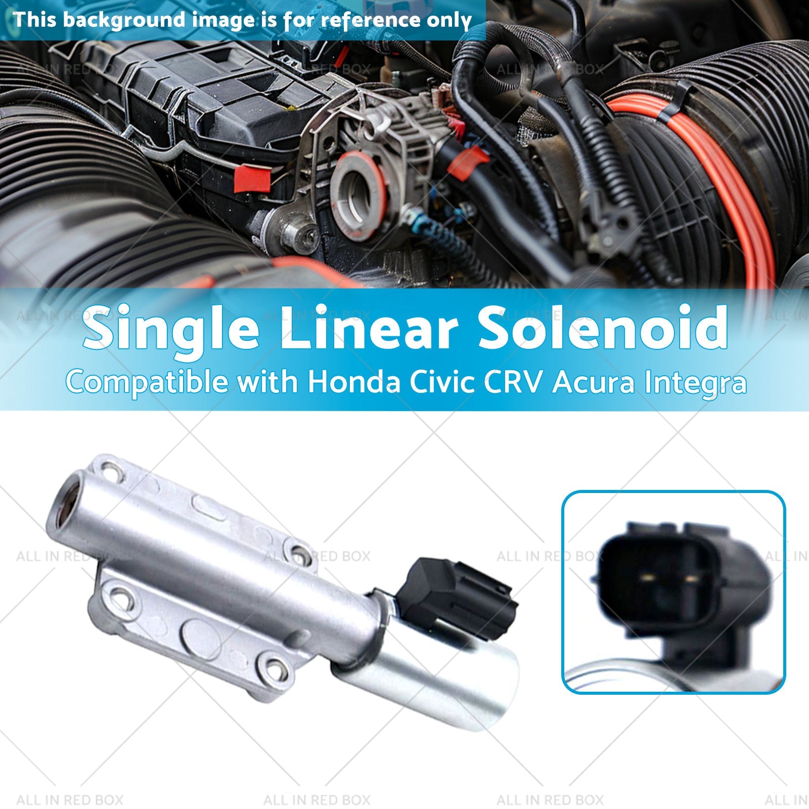 Single Linear Solenoid Suitable for Honda Civic CRV Acura Integra 28250-P4R-315-2