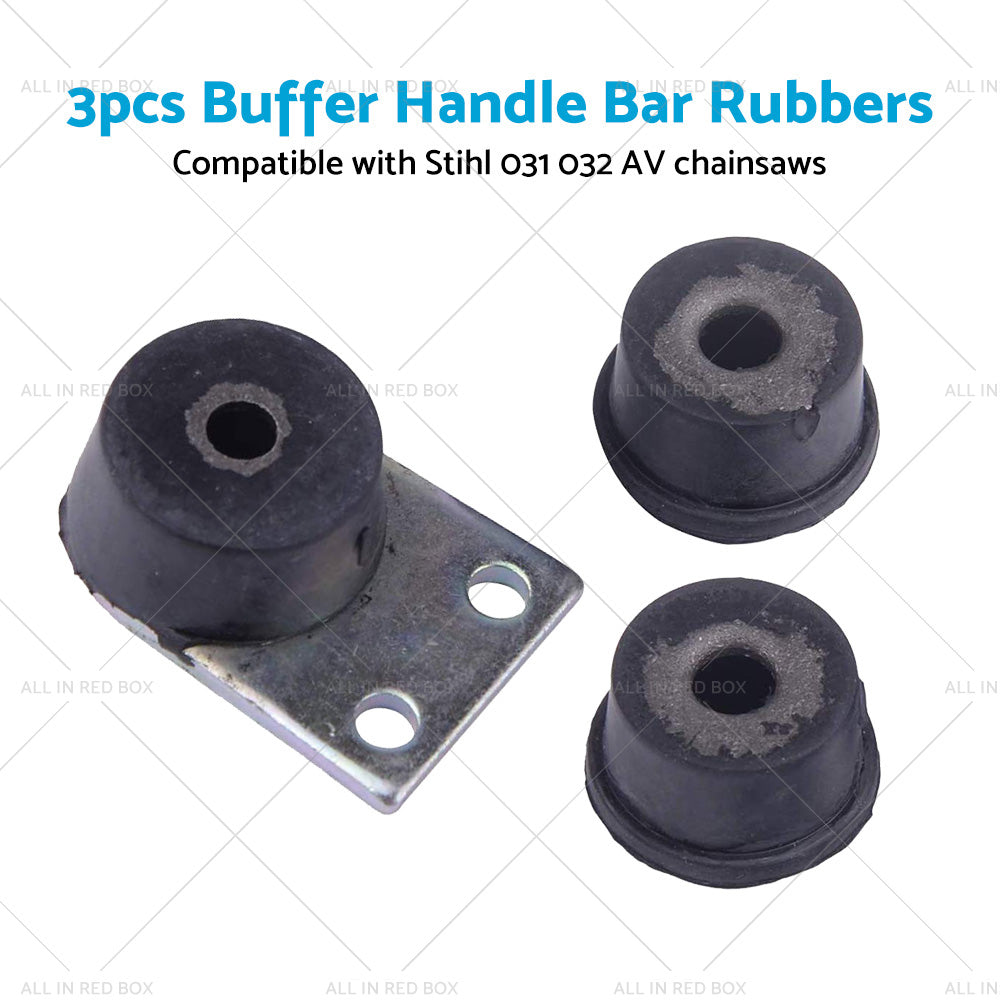 3PCS Buffer Handle Bar Rubber Suitable for Stihl 031 032 AV Chainsaw-4