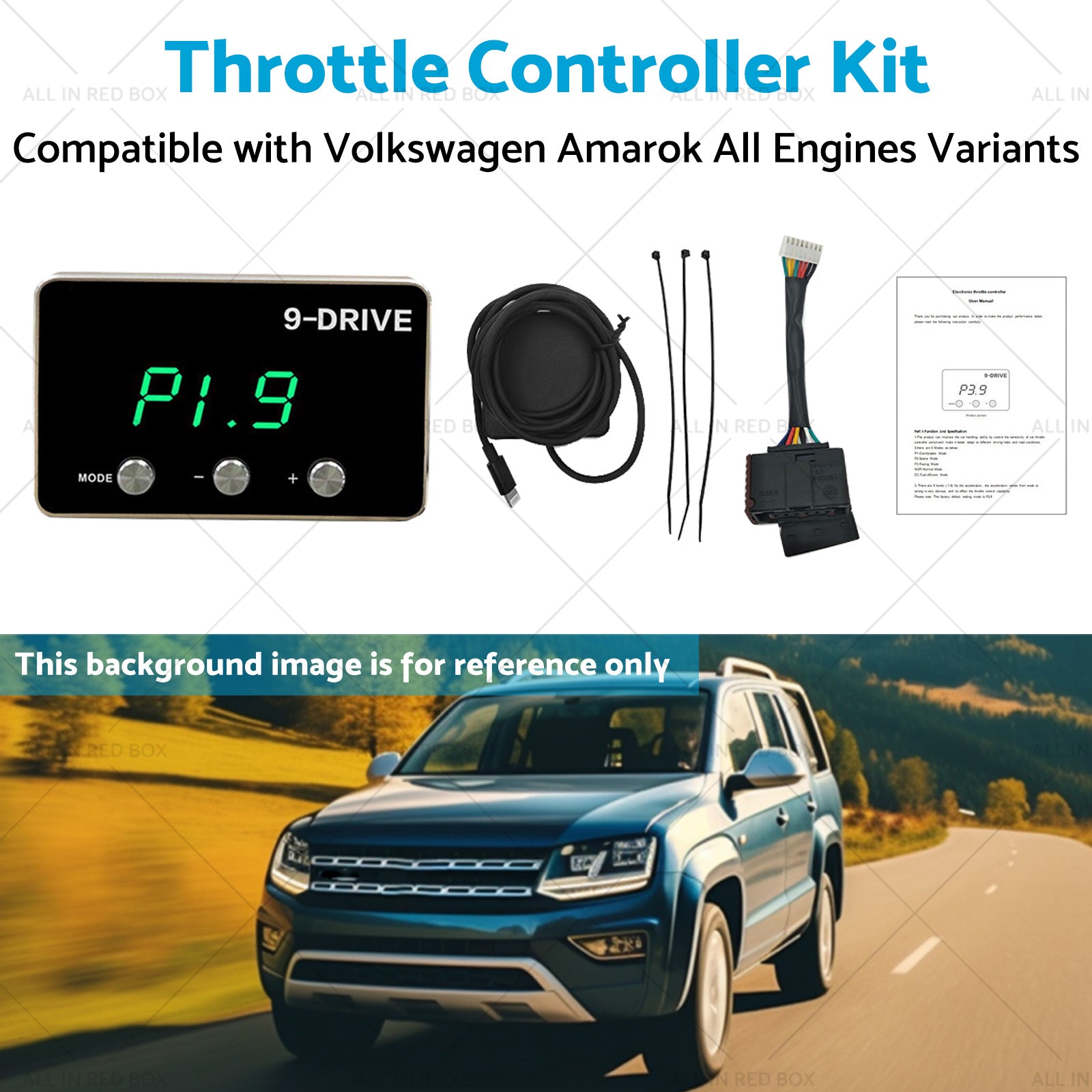 EVC Throttle Controller Kit Suitable for Volkswagen VW Amarok 2011-2021-4