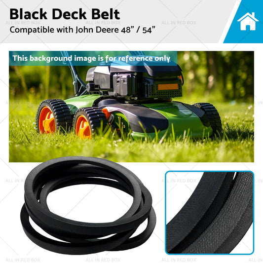 Black Deck Belt Suitable for John Deere M154296, M158131 Z425 Z435 Z445 54inch 48inch-0