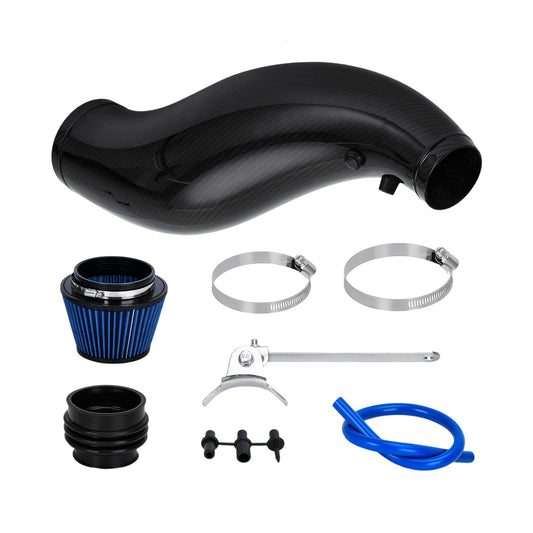 Air Intake Pipe w/ Air Filter Black Plastic Suitable for Honda Civic EG EK 92-00-0