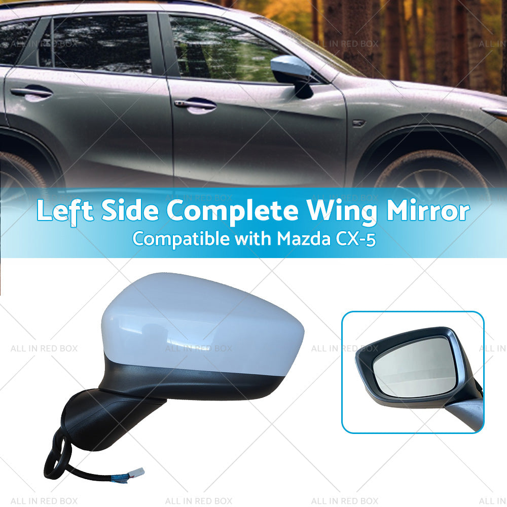 Door Wing Mirror Suitable for Mazda CX-5 2012-2014 Left Passenger Side LH NEW-2