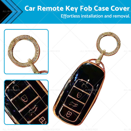 Suitable For Chery Omoda 5 Car Remote Key Fob Case Cover Black TPU-0
