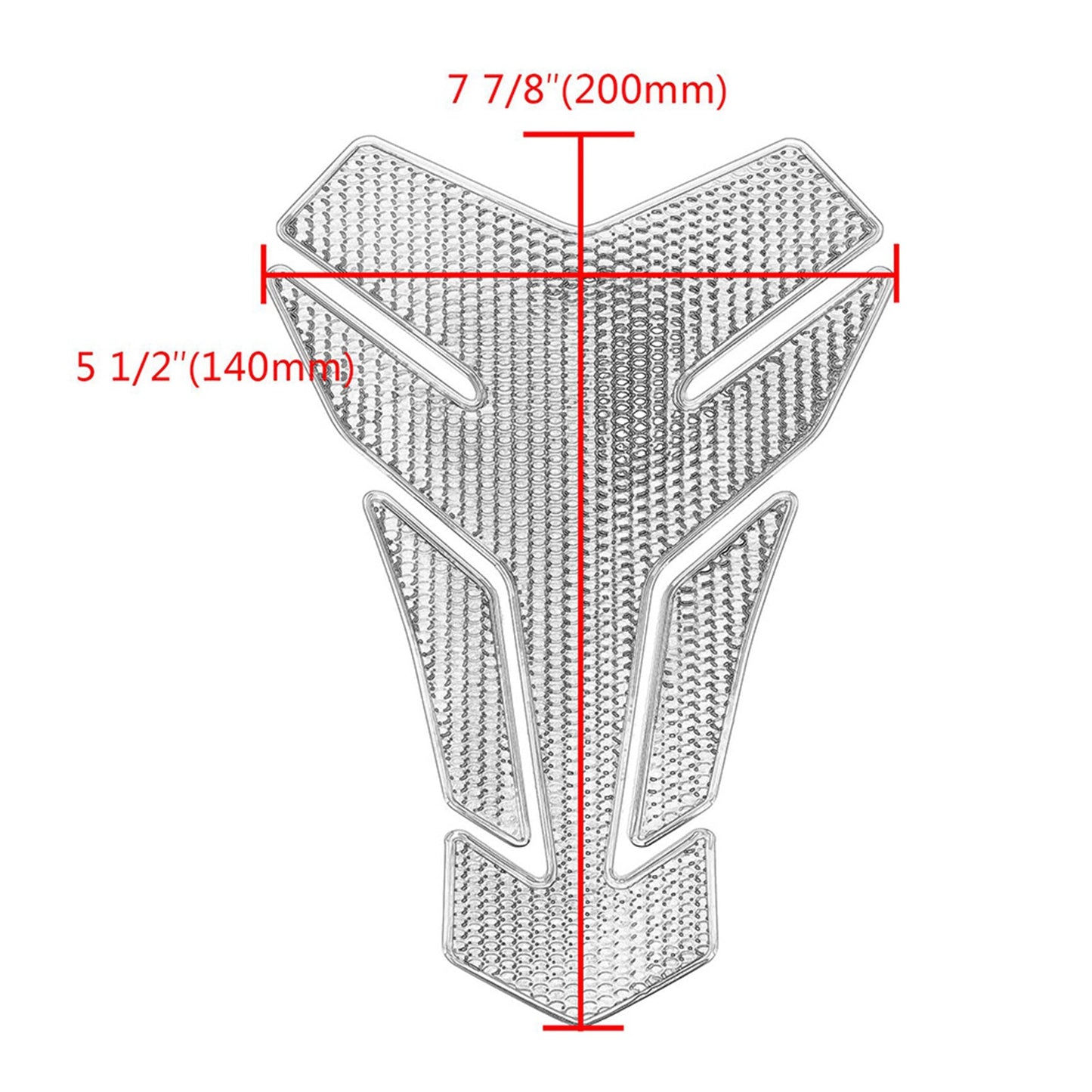 Motorcycle Gas Fuel Tank Pad Protector Sticker Decal Suitable For Motorbike-2