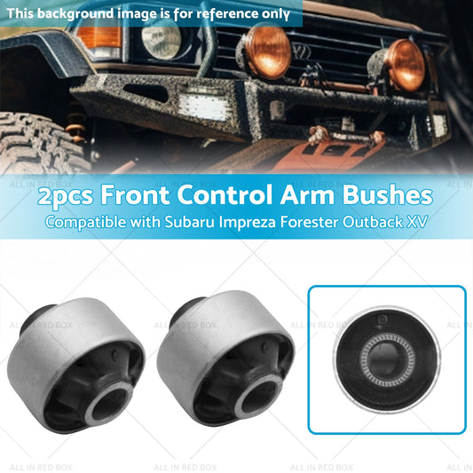 2x Front Lower Control Arm Bush Suitable For Subaru Impreza Forester Outback XV-1