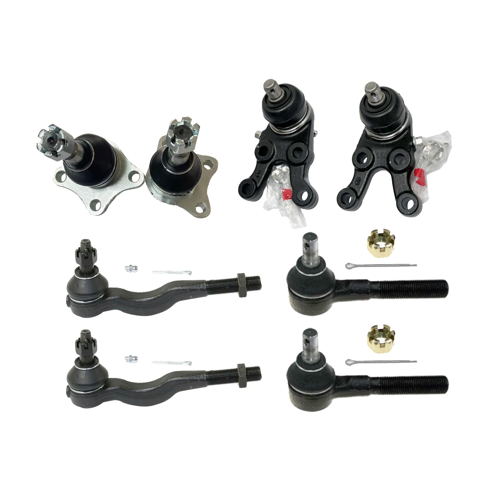 Ball Joint Tie Rod End Kit Suitable for Mitsubishi Pajero NH NJ NK NL 4WD 91-00-5
