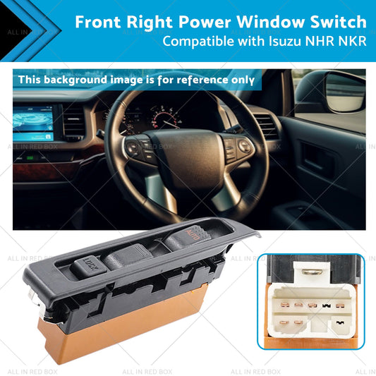 8973151840 Car Main Power Window Control Switch Suitable For Isuzu NHR NKR Right-0